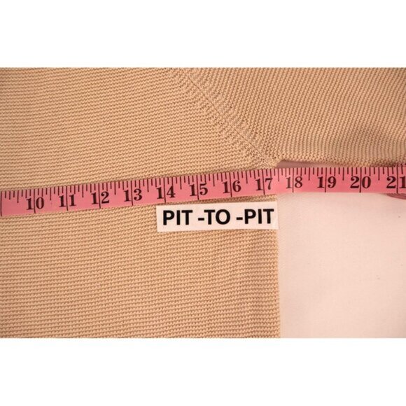 Weekend MaxMara Crew neck -Caserta sweater Beige Size Small - Picture 9 of 13